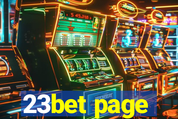 23bet page